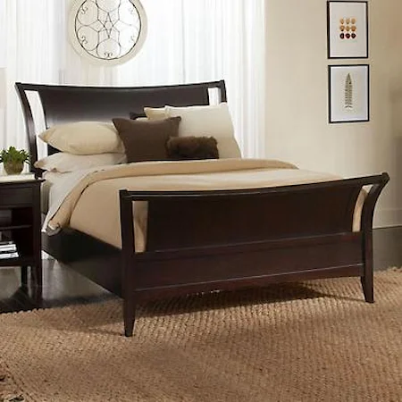 California King-Size Sleigh Bed